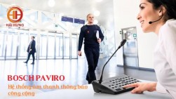 Hệ thống âm thanh thông báo công cộng Bosch Paviro